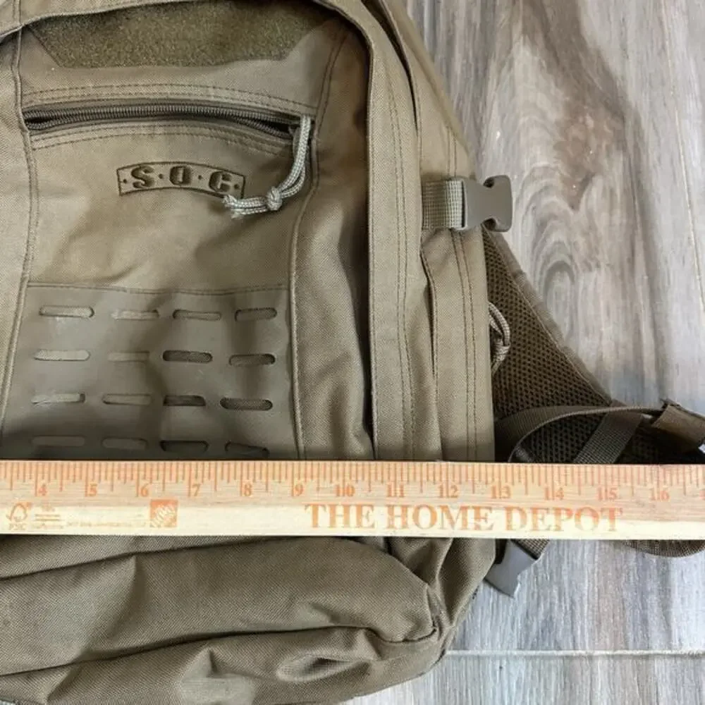 Sandpiper‎ of California Backpack Tactical Bag Coyote Canvas SOC Hiking Outdoor - Picture 7 of 11